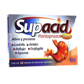 SUPACID (PANTOPRAZOL) TAB 20MG C14