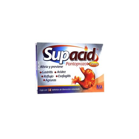 SUPACID (PANTOPRAZOL) TAB 20MG C14
