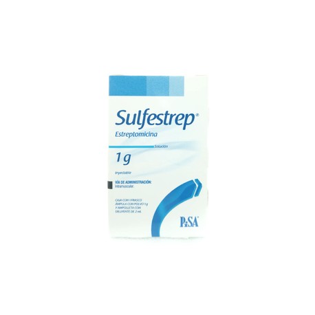 SULFESTREP (ESTREPTOMICINA) FCO AMP 1G