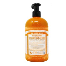 SUGAR SOAP TEA TREE 710ML DR BRONNER´S