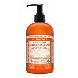 SUGAR SOAP TEA TREE 355ML DR BRONNER´S