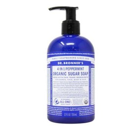 SUGAR SOAP MENTA 710ML DR BRONNER´S