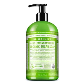 SUGAR SOAP LEMONGRASS LIME 710ML DR BRONNER´S