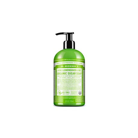 SUGAR SOAP LEMONGRASS LIME 710ML DR BRONNER´S