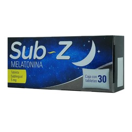 SUB-Z (MELATONINA) TAB SL 5MG C30