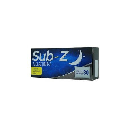 SUB-Z (MELATONINA) TAB SL 5MG C30
