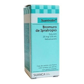 SUANTROLIN (BROMURO DE IPRATROPIO) SOL 25MG 20ML