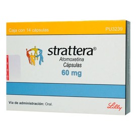 STRATTERA (ATOMOXETINA) CAP 60MG C14