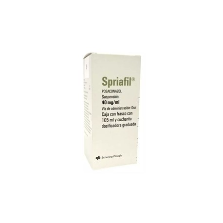 SPRIAFIL (POSACONAZOL) SUSP 40MG/ML 105ML
