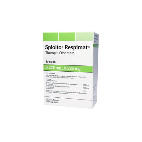 SPIOLTO RESPIMAT (TIOTROPIO/OLODATEROL) SOL 4ML 30D