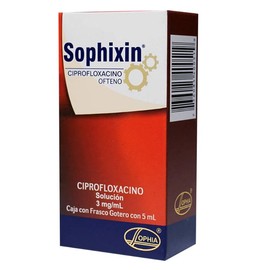 SOPHIXIN (CIPROFLOXACINO) SOL OFT 3MG/ML 5ML C1