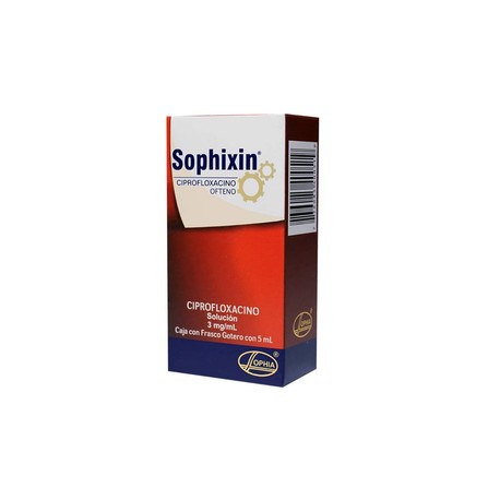 SOPHIXIN (CIPROFLOXACINO) SOL OFT 3MG/ML 5ML C1