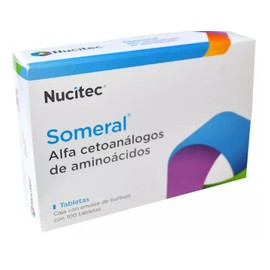 SOMERAL (ALFA CETOANALOGOS DE AMINOACIADOS) TAB 630MG C100