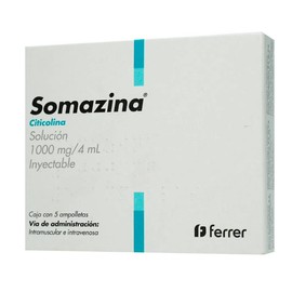 SOMAZINA (CITICOLINA) AMP 1000MG/4ML C5