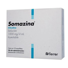 SOMAZINA (CITICOLINA) AMP 1000MG/4ML C10