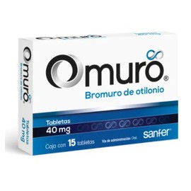 OMURO (BROMURO DE OTILONIO) TAB 40MG C15