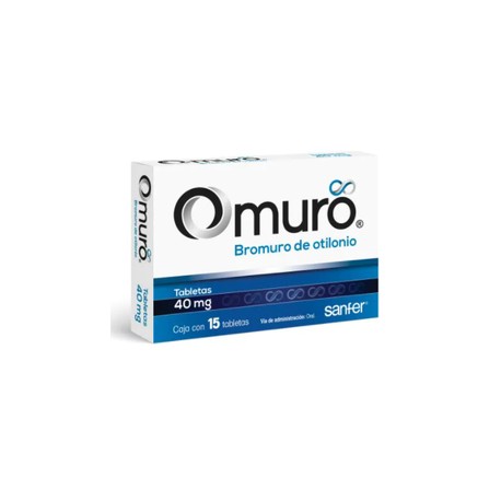 OMURO (BROMURO DE OTILONIO) TAB 40MG C15