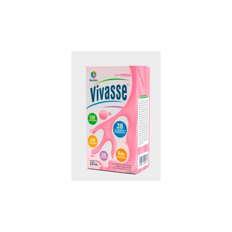 VIVASSE SIN FIBRA FRESA 237ML