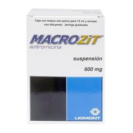 MACROZIT (AZITROMICINA) SUSP 600MG C15ML