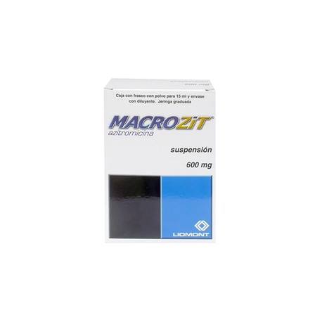 MACROZIT (AZITROMICINA) SUSP 600MG C15ML