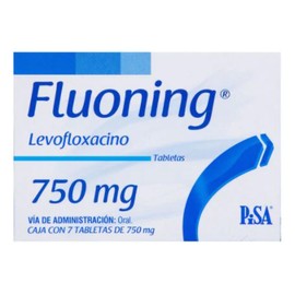 FLUONING (LEVOFLOXACINO) TAB 750MG C7 PISA