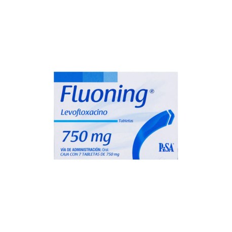 FLUONING (LEVOFLOXACINO) TAB 750MG C7 PISA