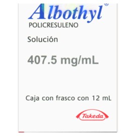 ALBOTHYL (POLICRESULENO) SOL 407.5MG/12ML C1