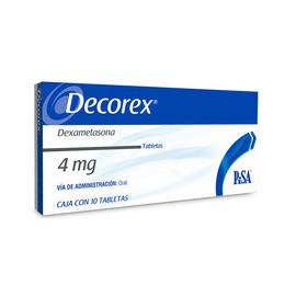 DECOREX (DEXAMETASONA) TAB 4MG C10