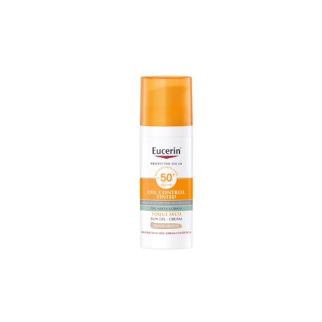 EUCERIN SUN FACE OIL CONTROL TONO MEDIO FPS50+50ML