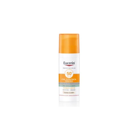 EUCERIN SUN FACE OIL CONTROL TONO CLARO FPS50+50ML