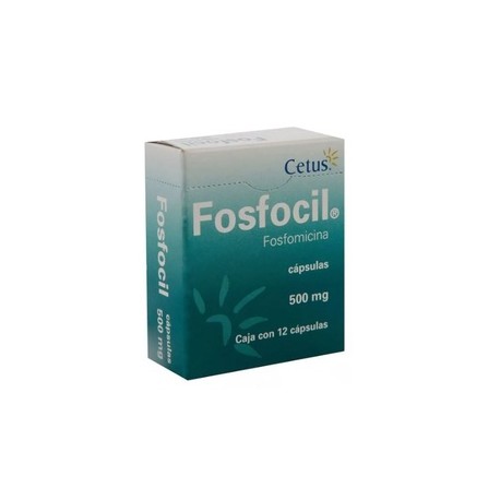 FOSFOCIL (FOSFOMICINA) CAP 500MG C12