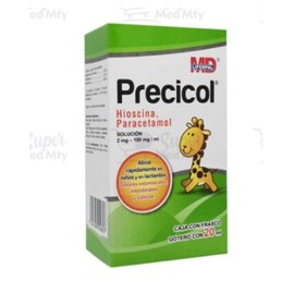 PRECICOL (HIOSCINA/PARACETAMOL) GTS 2MG/100MG/ML 20ML