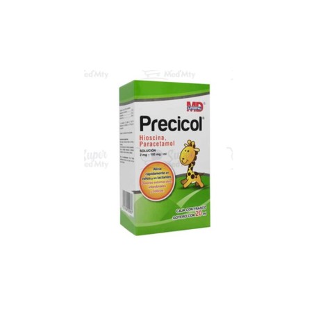 PRECICOL (HIOSCINA/PARACETAMOL) GTS 2MG/100MG/ML 20ML