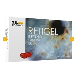 RETIGEL (RETINOL) CAP 50MG C40