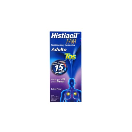 HISTIACIL FAM AD (GUIFENESINA/OXOLAMINA) JBE 2/1G 140ML