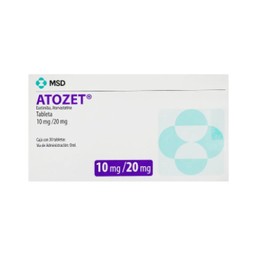 ATOZET (EZETIMIBA/ATORVASTATINA) TAB 10MG/20MG C30