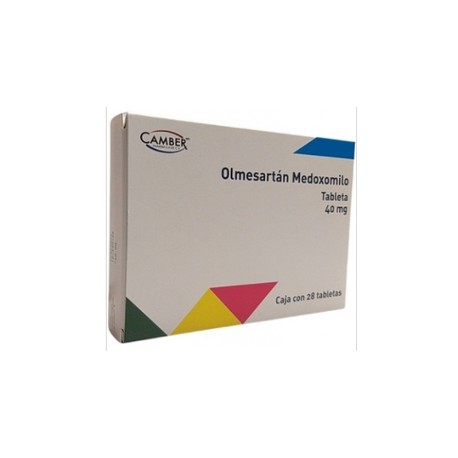 OLMESARTAN MEDOXOMILO TAB 40MG C28 CAMBER