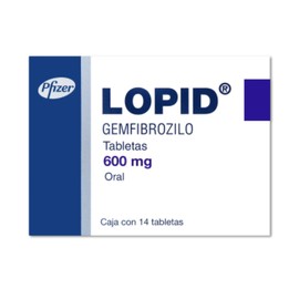 LOPID (GEMFIBROZILO) TAB 600MG C14