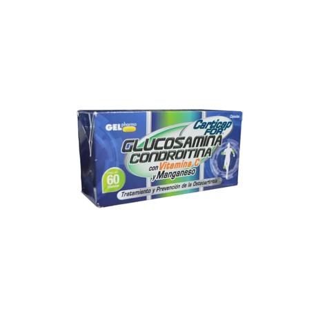 CARTICAP FOR (GLUCOSAMINA/CONDROITINA/VIT C/MAGNESIO) CAP 300/200MG C60