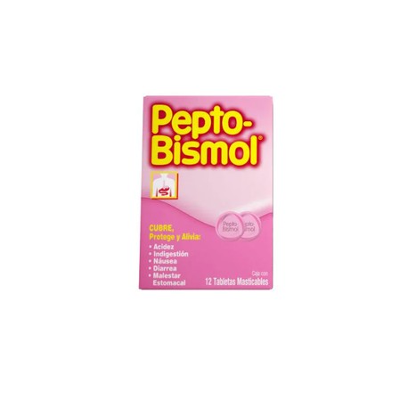 PEPTO BISMOL TAB MAST C12