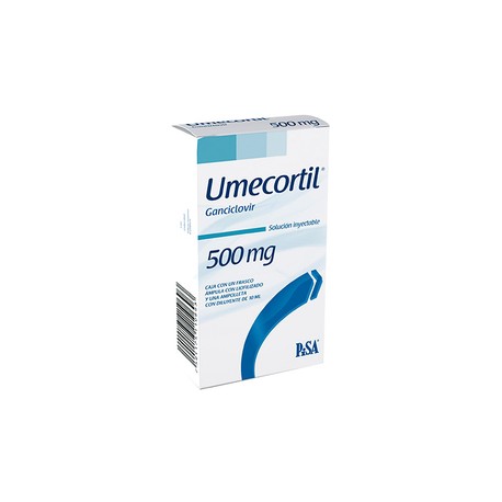 UMECORTIL (GANCICLOVIR) AMP 500MG C1