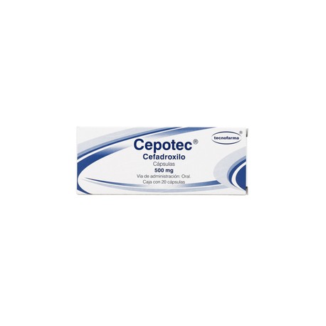 CEPOTEC (CEFADROXILO) CAP 500MG C20