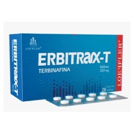 ERBITRAX-T (TERBINAFINA) TAB 250MG C28