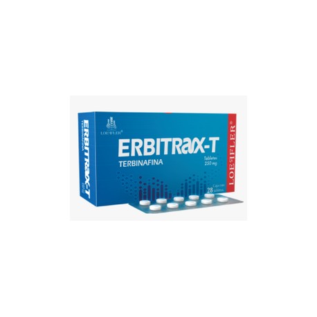 ERBITRAX-T (TERBINAFINA) TAB 250MG C28