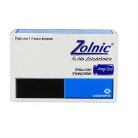 ZOLNIC (ACIDO ZOLEDRONICO) FCO AMP 4MG/5ML C1