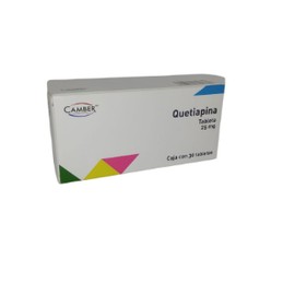 QUETIAPINA TAB 25MG C30 CAMBER