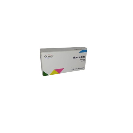 QUETIAPINA TAB 25MG C30 CAMBER