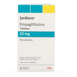 JARDIANZ (EMPAGLIFLOZINA) TAB 25MG C10