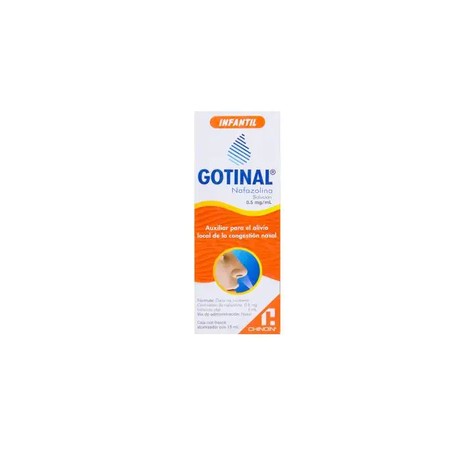 GOTINAL INF (NAFAZOLINA) SPRAY GOTAS 15ML