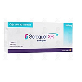 SEROQUEL XR (QUETIAPINA) TAB 300MG C30